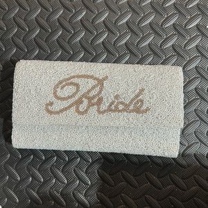 Bride beaded purse